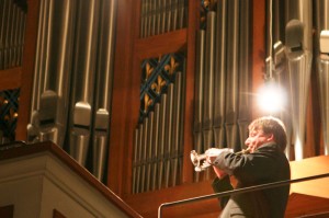 24. Januar 2010: Konzert für Orgel und Trompete in der Abtei Hamborn