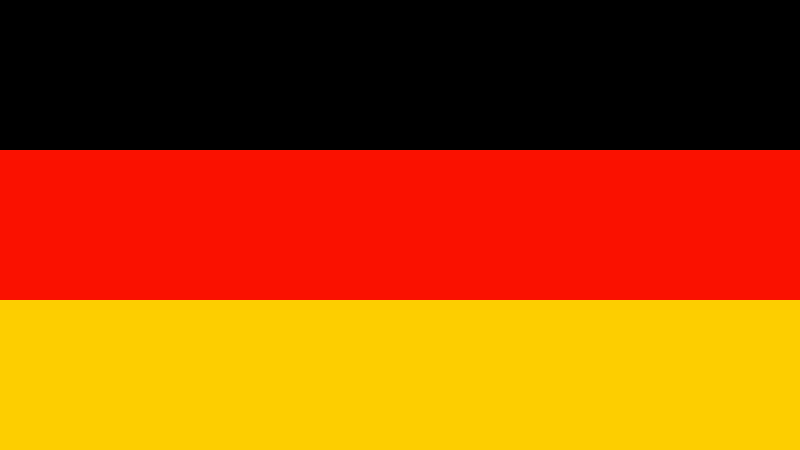 Zur WM: Deutschland-Flagge